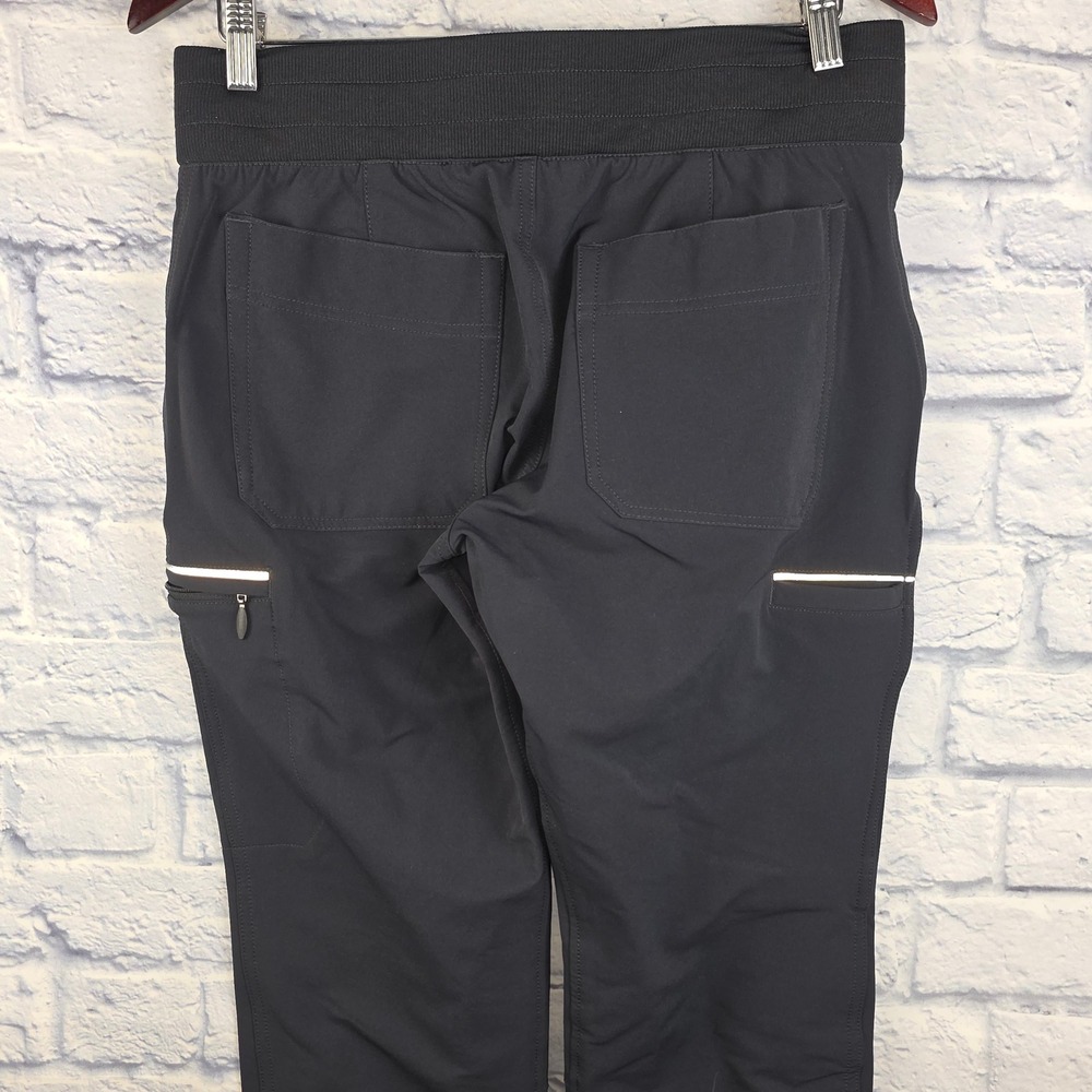 Duluth Trading Black Women Hills Hiking Outdoor Water Repellent Cargo Pants 6X31 - Picture 6 of 10